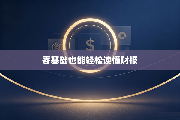 零基础也能轻松读懂财报